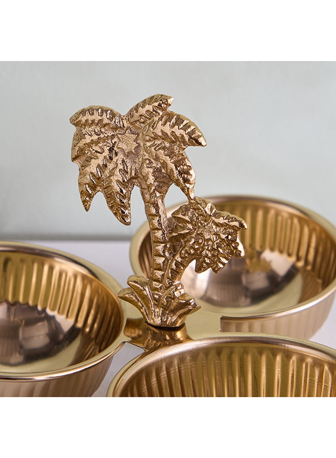 Home Box Gold Decorative Condiment Dish Set for Home - Image 4